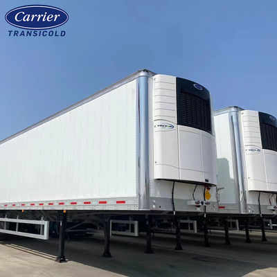 Refrigeration Units Carrier Vector 1550 Self Powered Refrigeration Semi Trailer Truck For Cold Transportation