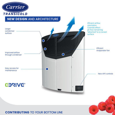 Carrier  reefer truck van trailer vector HE 19 refrigeration unit refrigerator cooling system freezer equipment