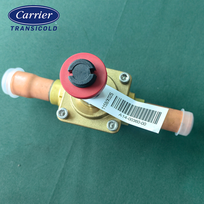 14-00360-00 MHV MAIN HEAT VALVE, 2--WAYS 7 Carrier original spare parts refrigeration unit parts