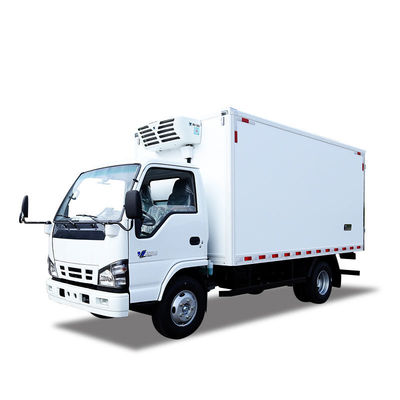 THERMO KING RV380 Refrigeration QINGLING Refrigerated Truck For Food Meat Fish Transportation NKR Freezer 5 Tons