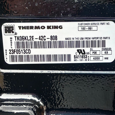 Thermo King Parts 1020951 Compressor Scroll 6hp With Temp Sensor Ut800/Ut1200 For Truck Refrigerator