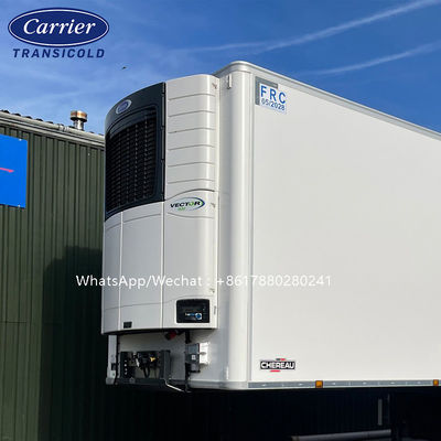 Refrigeration Units Carrier Vector 1550 Self Powered Refrigeration Semi Trailer Truck For Cold Transportation