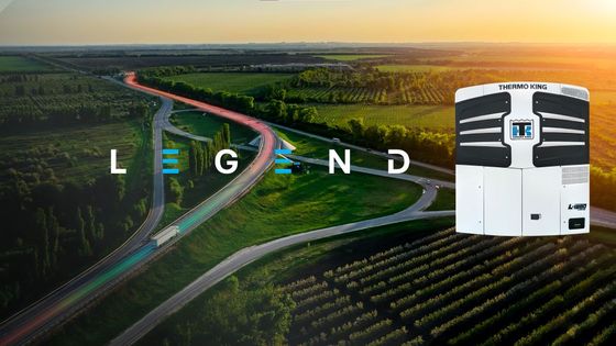 model Legend L-1880 30/50  THERMO KING new trailer refrigeration unit Asia Pacific market better fuel economy and stronger cooling performance