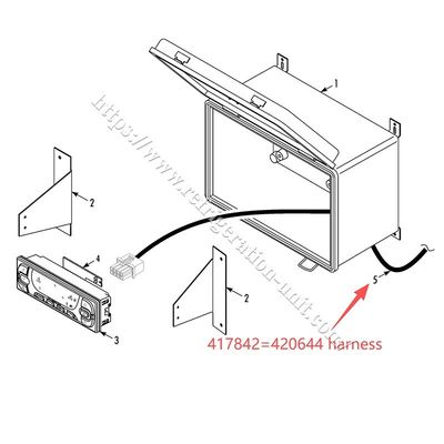 420644/42-0644 417842/41-8742 THERMO KING T-series T-600M T-800M T-1000M T-680Pro T-880Pro  T-1080Pro HARNESS - HMI controller