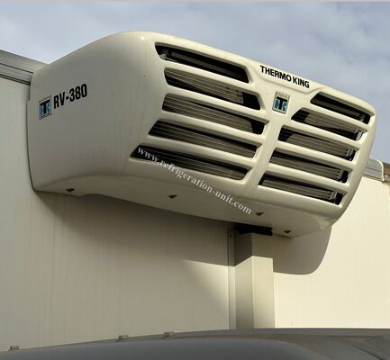 Isuzu 100p Japan Brand Truck chassis with 4.1 meters length refrigerated box with THERMO KING refrigeration units RV380V  4X2 Mini 3tons 2 Ton Freezer Refrigerated Truck