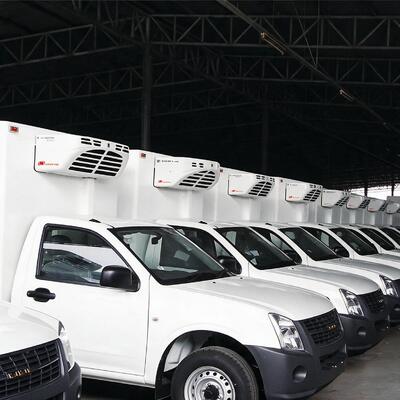 THERMO KING Ultra Slim KV-Series Van Refrigeration Unit with R404a Refrigerant and Electric Standby