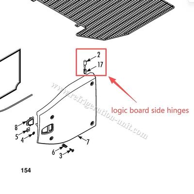logic board side controller box side hinges T-series THERMO KING refrigeration unit  T-600M/R 800M/R 1000M/R 680Pro 880Pro T-1080Pro