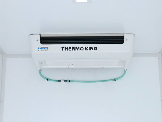 THERMO KING RV380 Refrigeration QINGLING Refrigerated Truck For Food Meat Fish Transportation NKR Freezer 5 Tons
