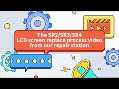 SR2 SR3 SR4 LCD screen for THERMO KING trailer units controller replace operation video